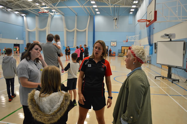 Sports hall open day