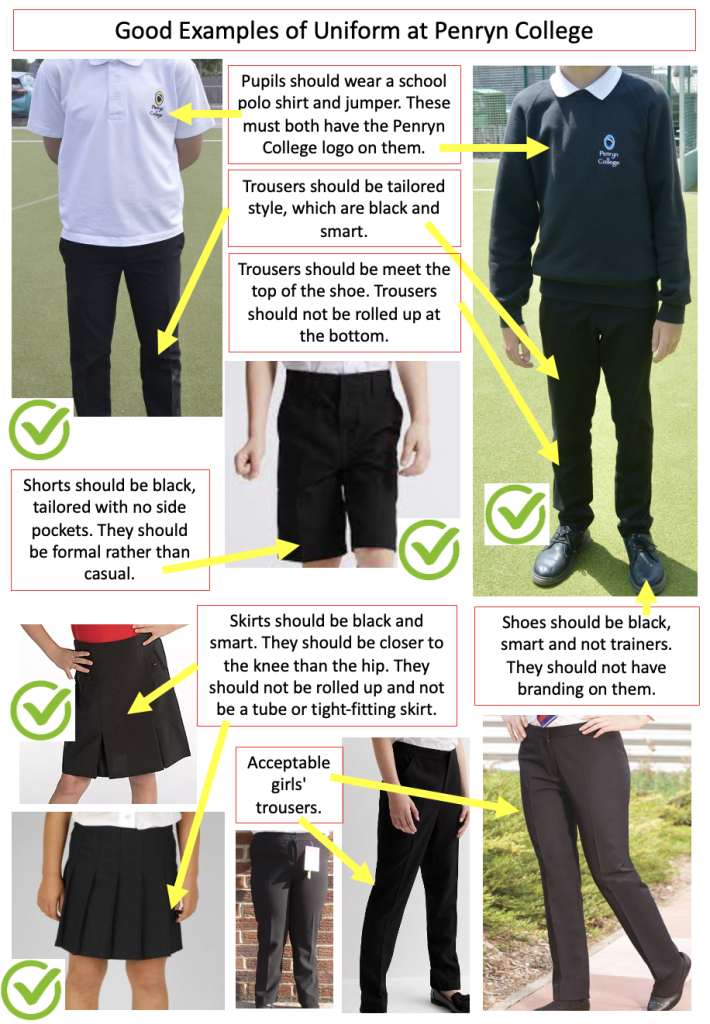 Uniform Penryn College